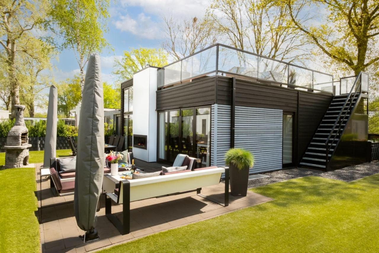 Cube Elite Mit Meerblick Am Strand Im Europarcs Bad Hoophuizen 许尔斯霍斯特 外观 照片
