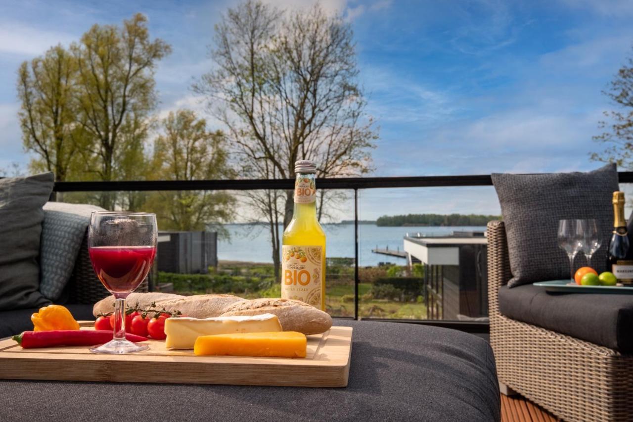Cube Elite Mit Meerblick Am Strand Im Europarcs Bad Hoophuizen 许尔斯霍斯特 外观 照片